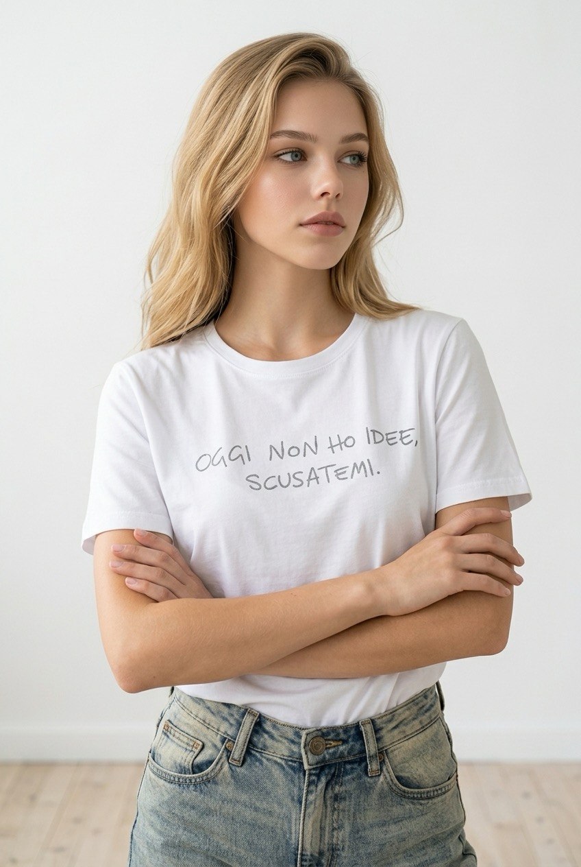 T-shirt "ironic"