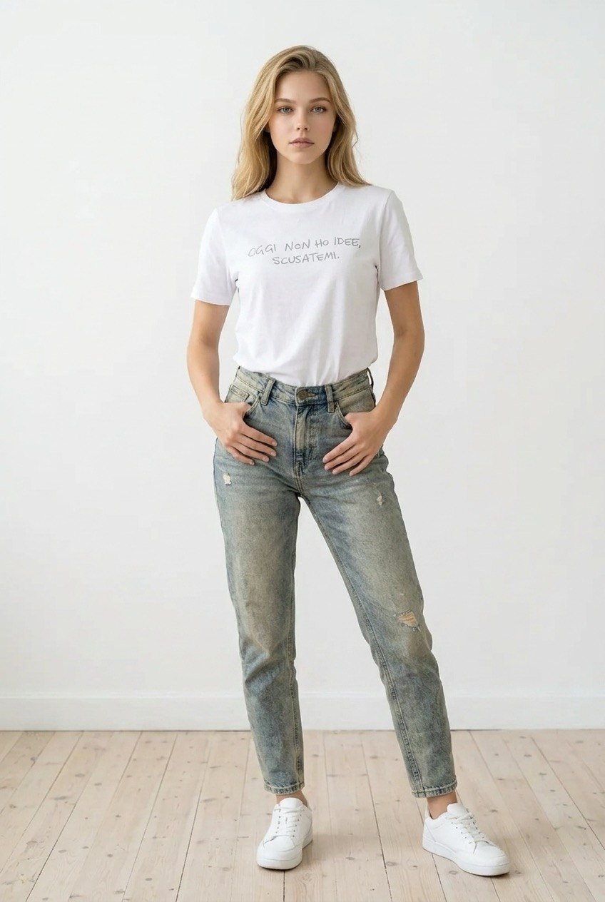 T-shirt "ironic"